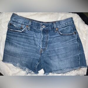 Levi's Classic Blue Jean Shorts
